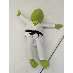 Disney Muppets Karate Kermit The Frog Constantine Plush stuffed‎ Toy 2013 10"